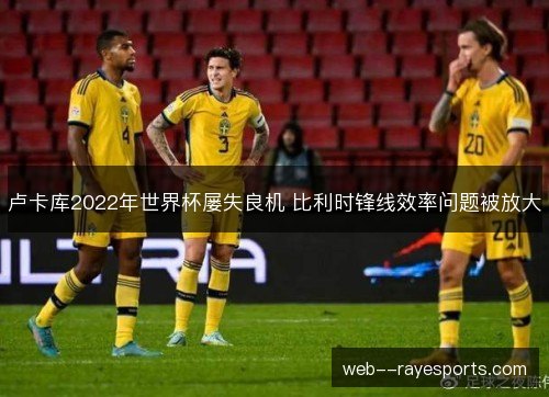 卢卡库2022年世界杯屡失良机 比利时锋线效率问题被放大 卢卡库2022年世界杯屡失良机 比利时锋线效率问题被放大
